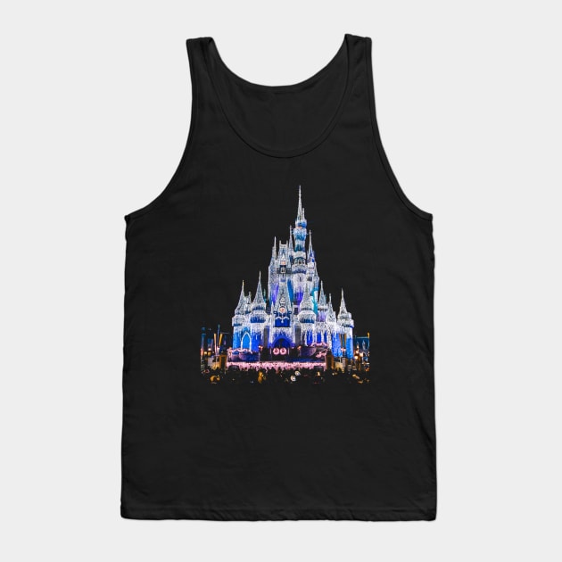 Christmas Castle Tank Top by swgpodcast